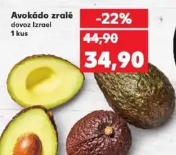 Kaufland Avokádo zralé dovoz Izrael nabídka