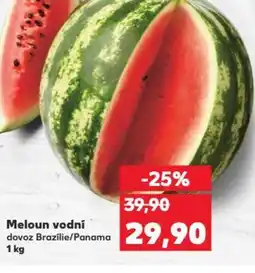 Kaufland Meloun vodní dovoz Brazílie/Panama nabídka