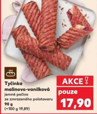 Kaufland Tyčinka malinovo-vanilková nabídka