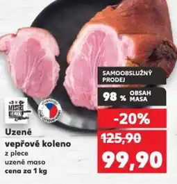 Kaufland Uzené vepřové koleno z plece uzené maso nabídka