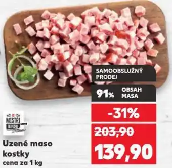 Kaufland Uzené maso kostky nabídka