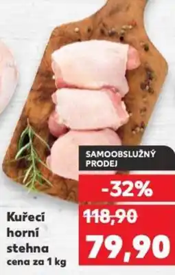 Kaufland Kuřecí horní stehna nabídka