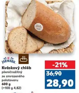 Kaufland Kváskový chléb pšeničnožitný ze zmrazeného polotovaru nabídka