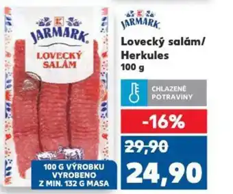 Kaufland Lovecký salám/ Herkules nabídka