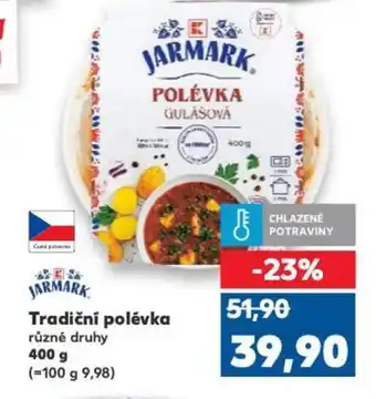 Kaufland Tradiční polévka nabídka