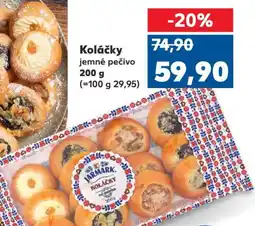 Kaufland Koláčky jemné pečivo nabídka