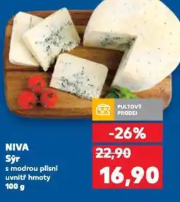 Kaufland NIVA Sýr nabídka