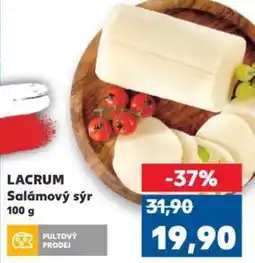 Kaufland LACRUM Salámový sýr nabídka