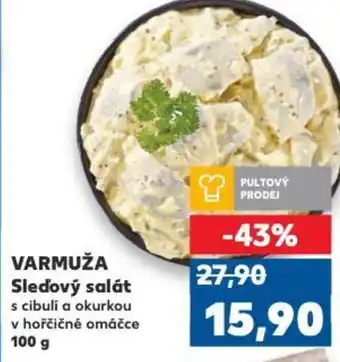 Kaufland VARMUŽA Sledový salát nabídka