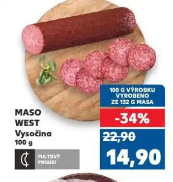 Kaufland MASO WEST Vysočina nabídka