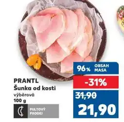 Kaufland PRANTL Šunka od kosti výběrová nabídka