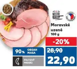 Kaufland Moravské uzené nabídka