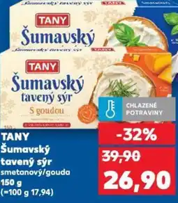 Kaufland TANY Šumavský tavený sýr nabídka