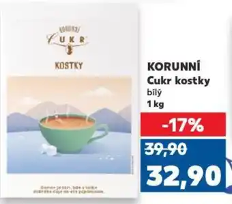 Kaufland KORUNNÍ Cukr kostky bily nabídka