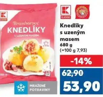 Kaufland Knedlíky s uzeným masem nabídka