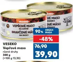 Kaufland VESEKO Vepřové maso nabídka