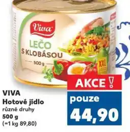 Kaufland VIVA Hotové jídlo nabídka