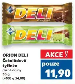 Kaufland ORION DELI Čokoládová tyčinka nabídka