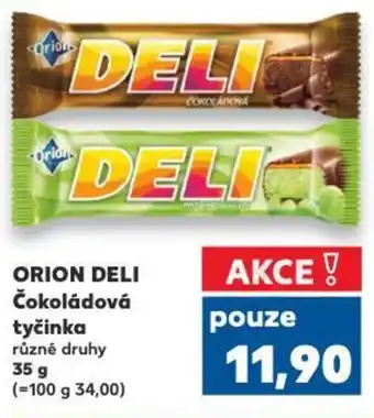 Kaufland ORION DELI Čokoládová tyčinka nabídka