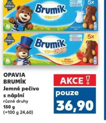 Kaufland OPAVIA BRUMIK Jemné pečivo s náplní nabídka