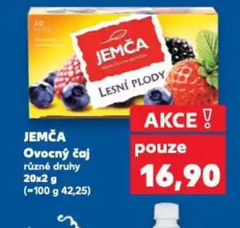 Kaufland JEMČA Ovocný čaj nabídka