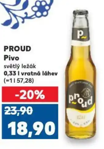 Kaufland PROUD Pivo nabídka