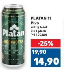 Kaufland PLATAN 11 Pivo nabídka