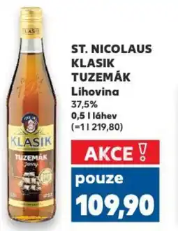 Kaufland ST. NICOLAUS KLASIK TUZEMĀK Lihovina 37,5% nabídka