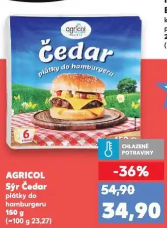 Kaufland AGRICOL Sýr Čedar nabídka