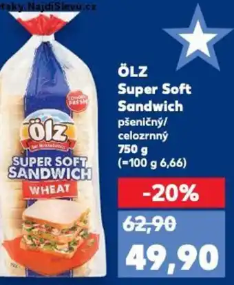 Kaufland ÖLZ Super Soft Sandwich nabídka