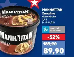 Kaufland MANHATTAN Zmrzlina nabídka