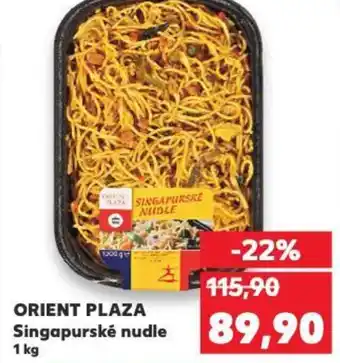 Kaufland ORIENT PLAZA Singapurské nudle nabídka