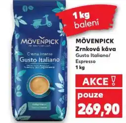 Kaufland MÖVENPICK Zrnková káva Gusto Italiano/ Espresso nabídka