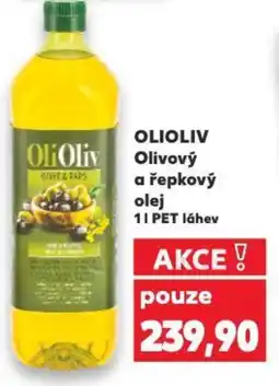 Kaufland OLIOLIV Olivový a řepkový olej nabídka