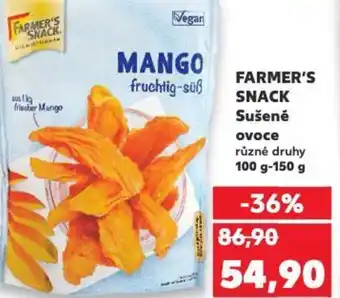 Kaufland FARMER'S SNACK Sušené ovoce nabídka