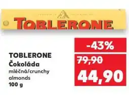 Kaufland TOBLERONE Čokoláda nabídka