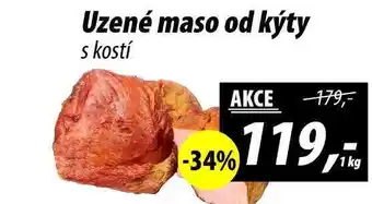 ZEMAN Uzené maso od kýty s kostí, 1kg nabídka