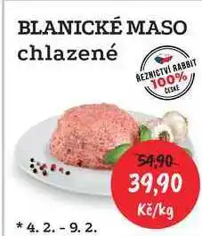 RABBIT řeznictví BLANICKÉ MASO chlazené 1kg nabídka