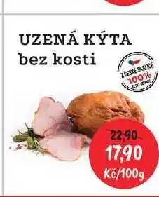 RABBIT řeznictví UZENÁ KÝTA bez kosti 100g nabídka