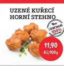 RABBIT řeznictví UZENÉ KUŘECÍ HORNÍ STEHNO 100g nabídka