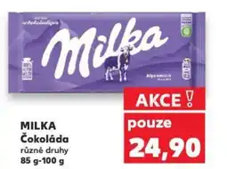 Kaufland MILKA Čokoláda nabídka