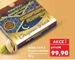 Kaufland DUBAI STYLE Plněná čokoláda nabídka