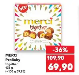 Kaufland MERCI Pralinky together nabídka