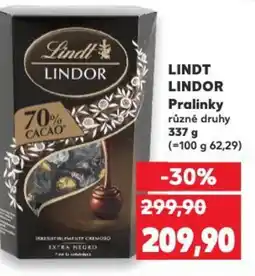 Kaufland LINDT LINDOR Pralinky nabídka