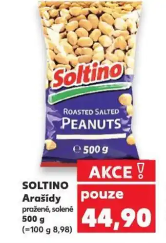 Kaufland SOLTINO Arašídy pražené, solené nabídka