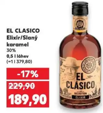 Kaufland EL CLASICO Elixír/Slaný karamel nabídka