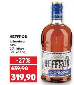 Kaufland HEFFRON Lihovina 38% nabídka