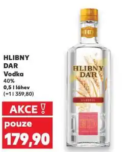 Kaufland HLIBNY DAR Vodka 40% nabídka