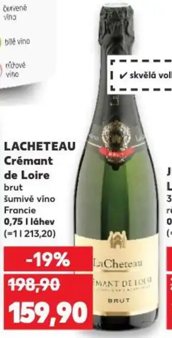 Kaufland LACHETEAU Crémant de Loire nabídka