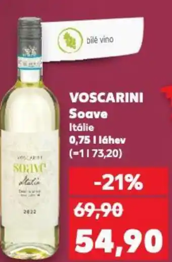 Kaufland VOSCARINI Soave Itálie nabídka